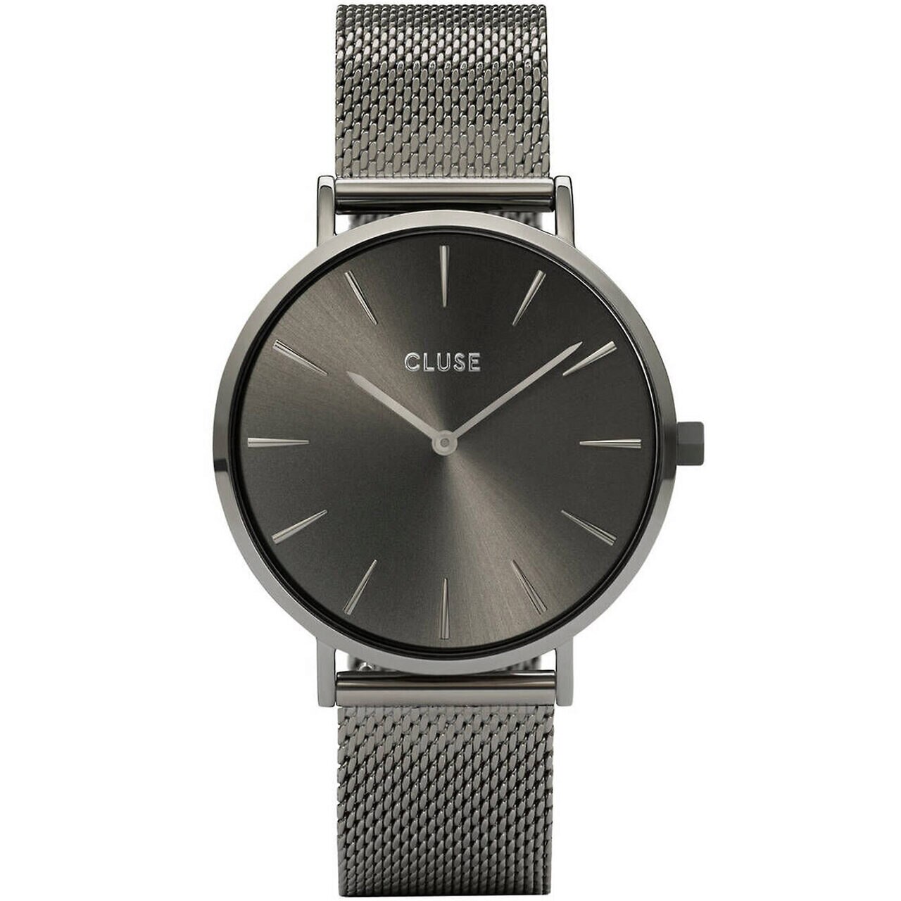 Ceas de dama Cluse CW0101201022, Quartz, 38mm, 3ATM, Gri