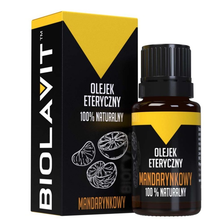 Ulei esential de Mandarin, Biolavit, 10 ml