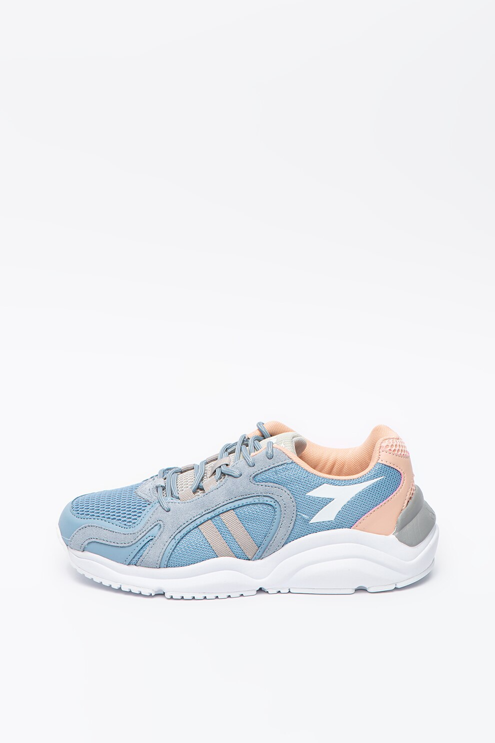 Diadora, Pantofi sport cu garnituri din piele intoarsa Whizz 370