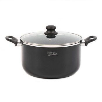 Oala cu capac Vanora Home Sole, aluminiu, 26x15 cm, 6.4L Oala cu capac Vanora Home Sole, aluminiu, 26x15 cm, 6.4L