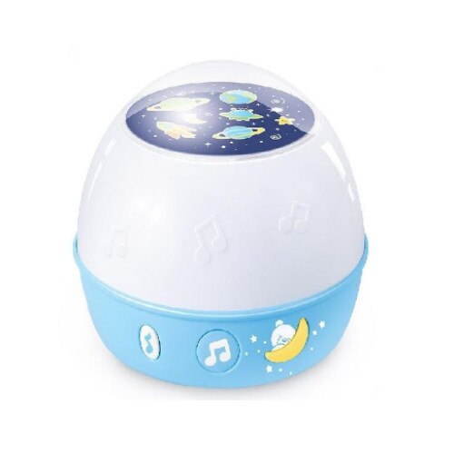 Lampa de veghe Goodnight 2 in 1 muzicala si cu functie de proiector