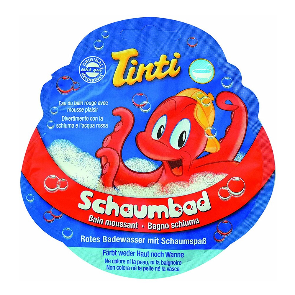 Spuma de baie Tinti, 1 plic, rosie, 24 ml