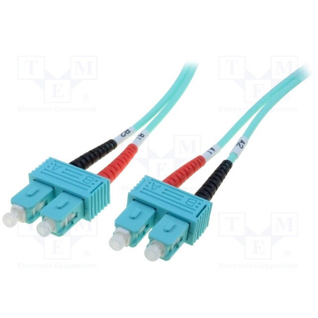 Patch Cord fibra optica, Digitus, SC / SC 1m OM3 50/125 DK-2522-01/3