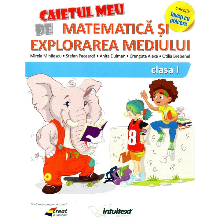 Caietul meu de matematica si explorarea mediului clasa I Varianta EDP 2 Balan, Voinea, Andrei, Stan, autor Stefan Pacearca