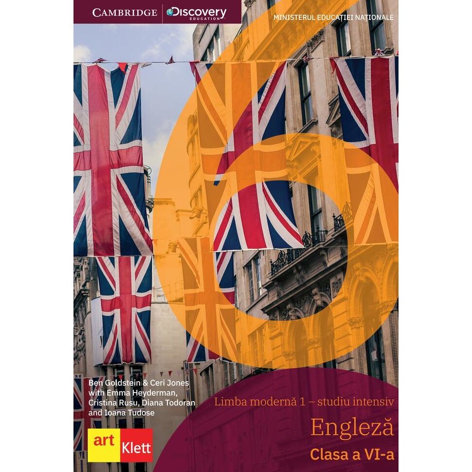 Limba engleza pentru studiu intensiv clasa a VI-a manual Cambridge, autor Ben Goldstein