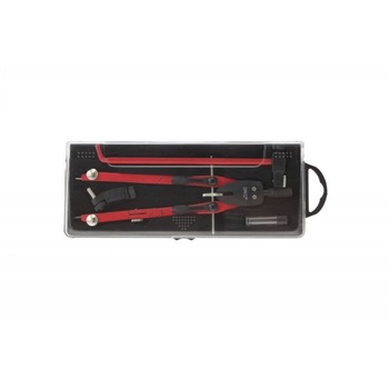 Trusa Compas Metalic DACO cu Reglare Rapida, Diametru Maxim Cerc 380 mm, 3 Accesorii Incluse, Rosu/Negru Trusa Compas Metalic DACO cu Reglare Rapida, Diametru Maxim Cerc 380 mm, 3 Accesorii Incluse, Rosu/Negru