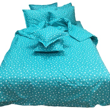 Set lenjerie cu elastic, 8 piese bumbac ranforce, pentru saltea de 1,80m, by Liz Line - L8RE22180 Set lenjerie cu elastic, 8 piese bumbac ranforce, pentru saltea de 1,80m, by Liz Line - L8RE22180