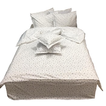 Set lenjerie, 8 piese bumbac ranforce, pentru saltea de 1,60m, by Liz Line - L8R14160 Set lenjerie, 8 piese bumbac ranforce, pentru saltea de 1,60m, by Liz Line - L8R14160