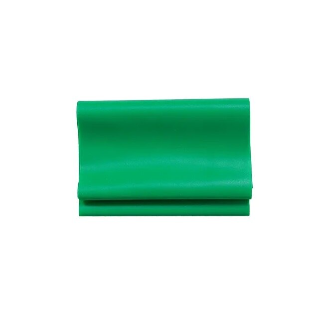 Banda elastica tip Thera-Band, lungime 1 m, grosime 0.55 mm, Verde