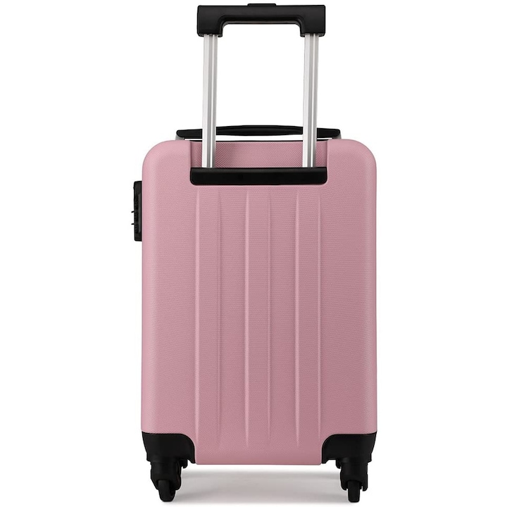 Troler Roz Troler, Kono, Pink, 48 cm, ABS, roz - eMAG.ro