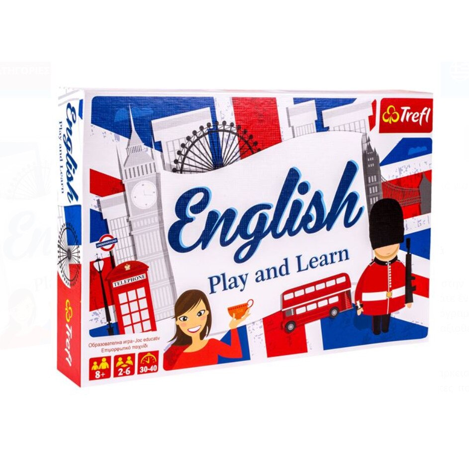 Joc educational Play And Learn English