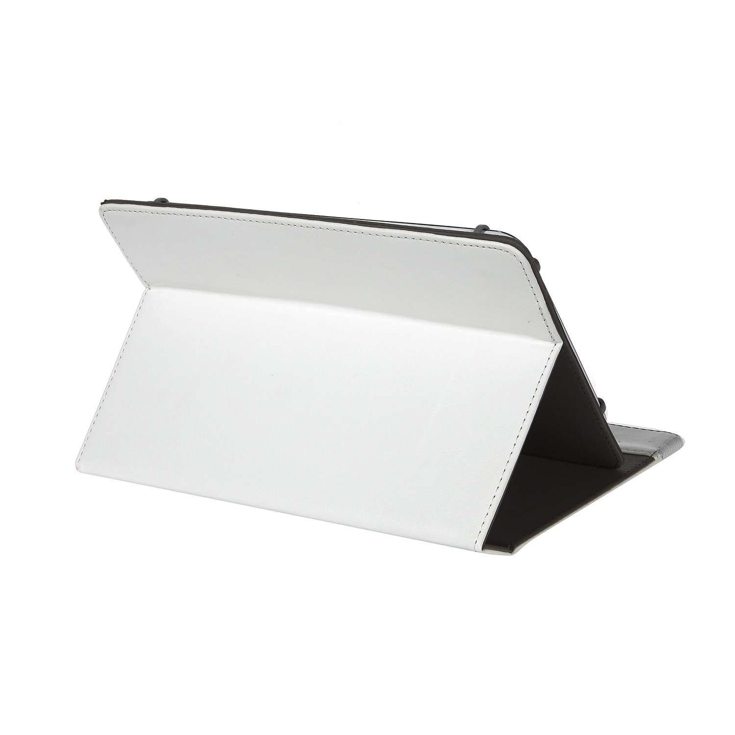 Husa de protectie tableta 360 ° Universala, 8’’, Piele ecologica, Alb