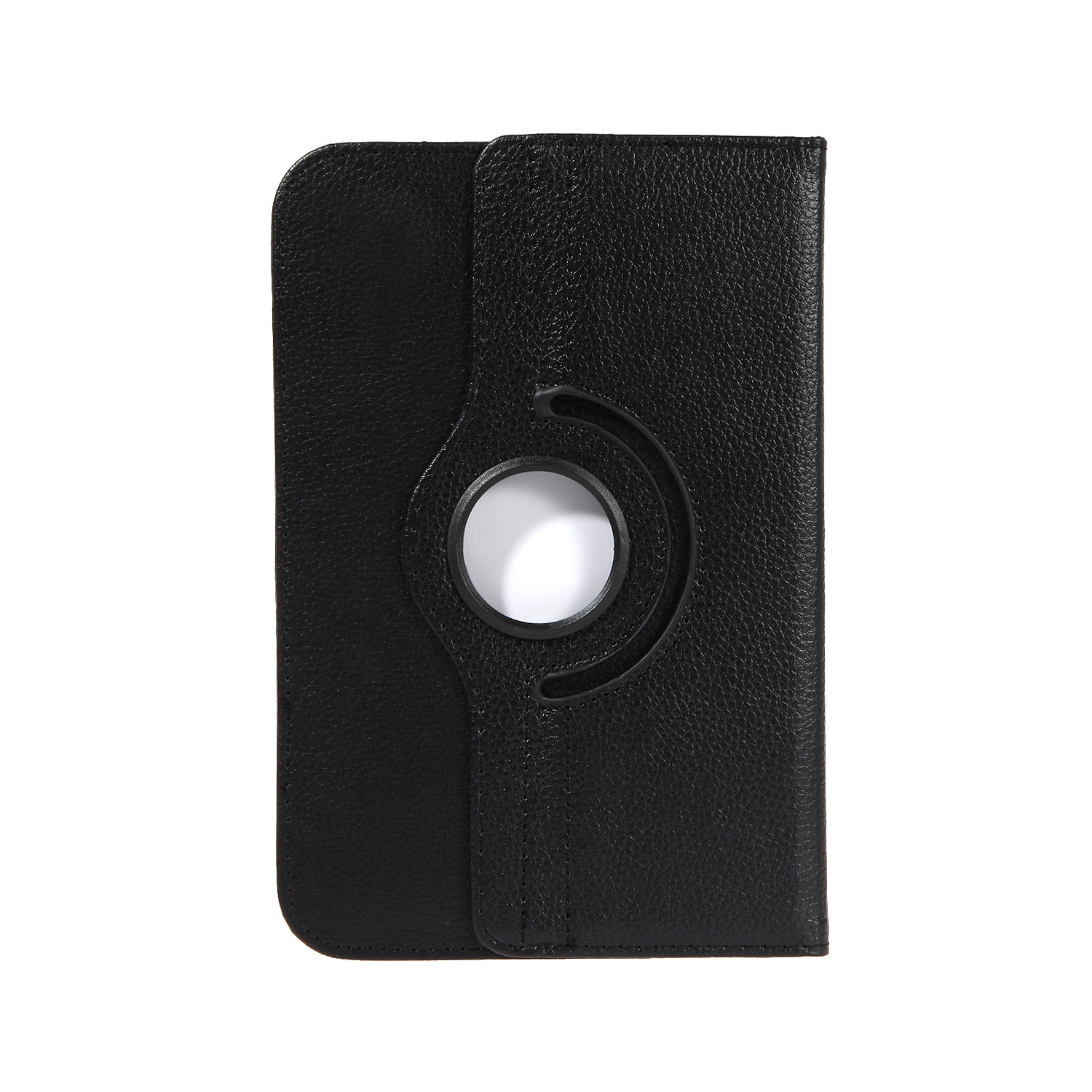 Husa de protectie 360° pentru tableta Universala, 7’’, Piele ecologica, Negru
