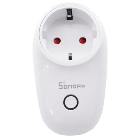 Priza inteligenta Sonoff S26, Wi-Fi, 10A, 2200W, compatibil Android/iOS