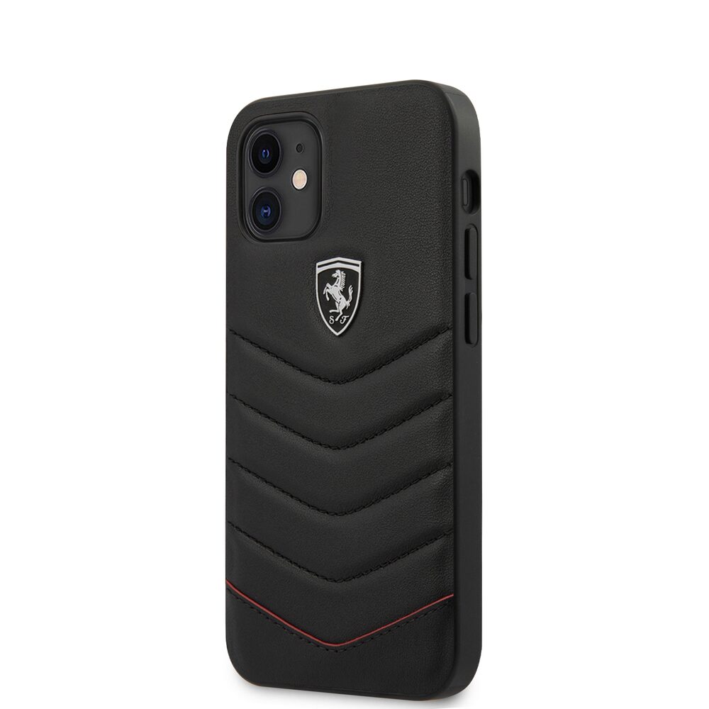 Husa Ferrari din piele pentru iPhone 12 Mini (5.4