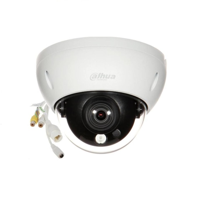 Dahua камера за наблюдение IPC-HDBW5541R-ASE-0360B IP AI Dome 5MP, 3.6mm, IR 50m, IP67, IK10, метален корпус