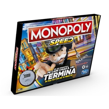 Joc de societate Hasbro Monopoly Speed Joc de societate Hasbro Monopoly Speed
