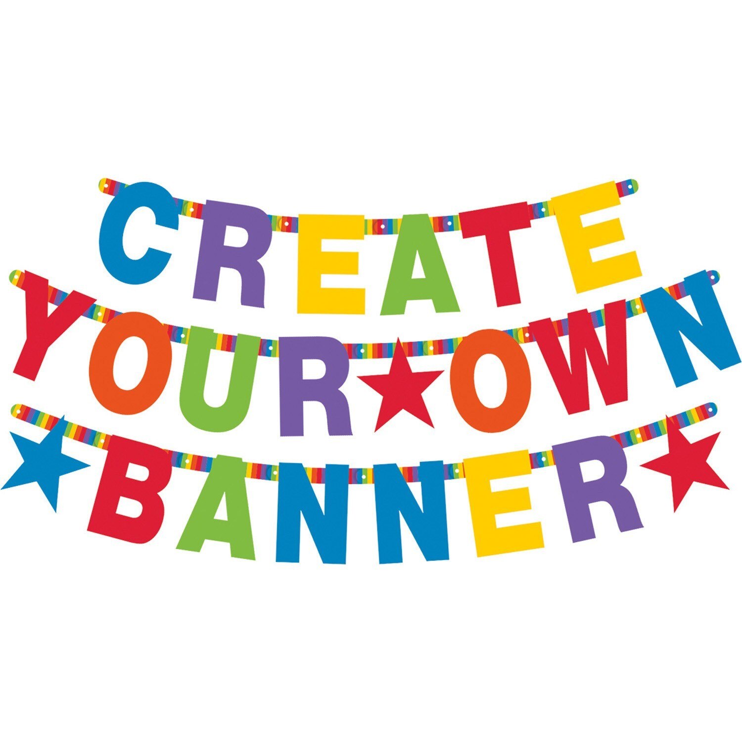 Banner curcubeu mesaj personalizat aniversare