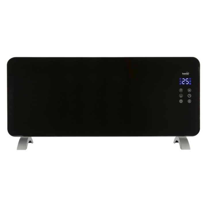 Home FK 430 WIFI álló vagy falra szerelhető SMART konvektor fűtőtest, 1000W/2000W, edzett üveg előlap, fekete
