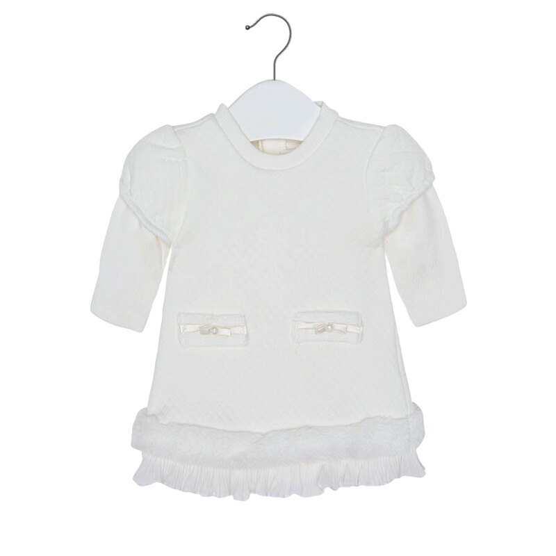 Rochie, Mayoral, bebe fetita, alb