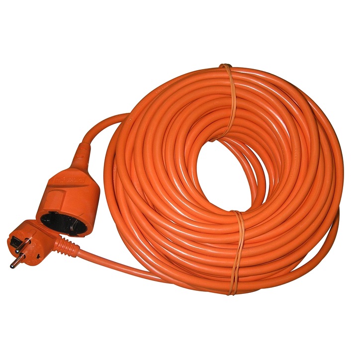 Samus 1PO10 -3680 Удължителен кабел, 1 гнездо, 10M, 3680W, IP20, оранжев