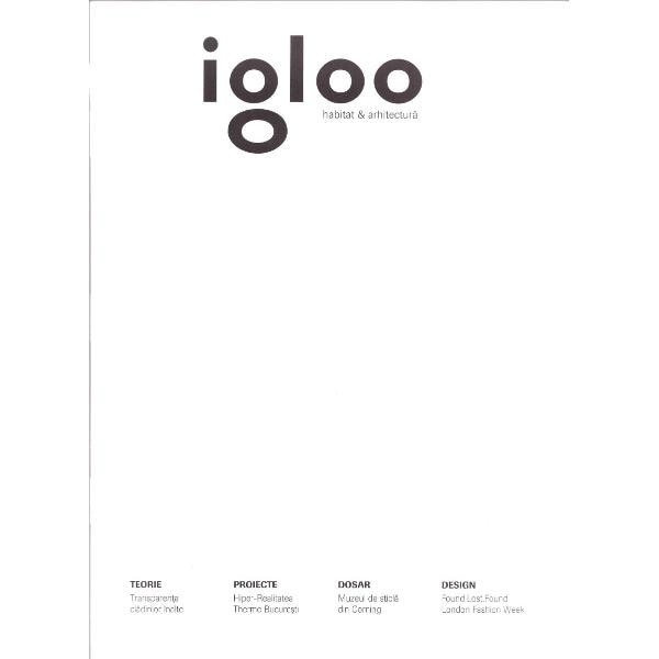 Igloo - Habitat si arhitectura - Februarie - Martie 2016