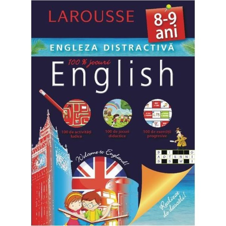 Larousse - Engleza distractiva 8-9 ani