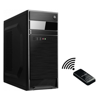 PC Tower Pro477, Intel Core I7 4770, 4GB RAM, stocare 240SSD, Placa video GT710, WiFi, Noir PC Tower Pro477, Intel Core I7 4770, 4GB RAM, stocare 240SSD, Placa video GT710, WiFi, Noir