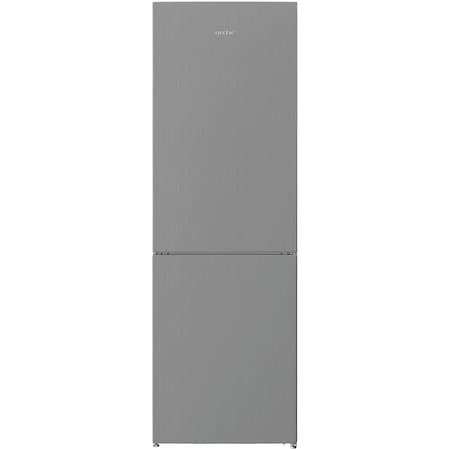 Combina frigorifica Arctic AK60366M30NFMT , 324 l, Clasa A+, Full No Frost, Garden Fresh, Semi-incorporabil, Air Flow Dual Tech, H 185.2 cm, Argintiu