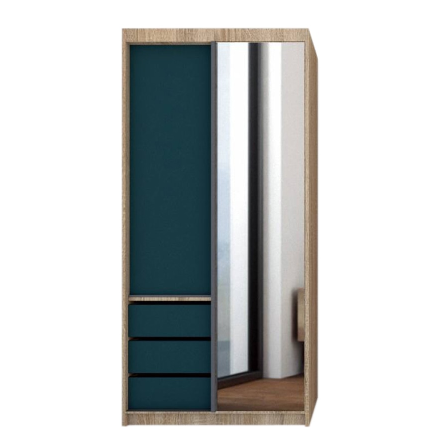 Dressing Genarom Bob, Stejar Sonoma / Decor 0244, 100 x 207 x 65 cm