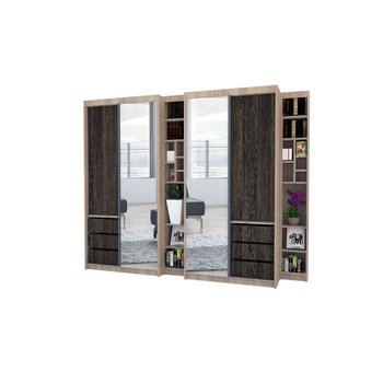 Dressing Genarom Book Large, Stejar Sonoma / Decor 7648, 260 x 207 x 65 cm Dressing Genarom Book Large, Stejar Sonoma / Decor 7648, 260 x 207 x 65 cm