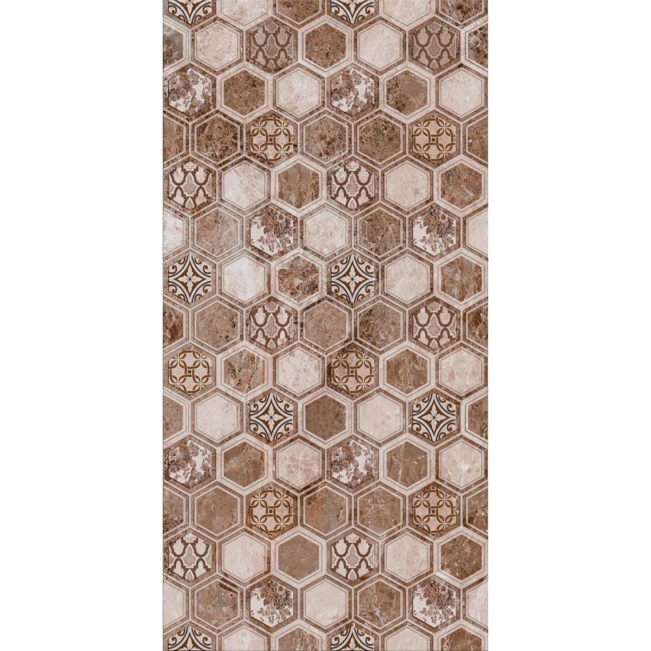 Piesa decorativa 4626 Perlato Mosaic Beige, 30x60 cm, Maro, Cutie 1.62 MP