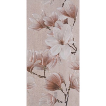 Piesa decorativa 2726 Rhea Magnolia Beige, 25x50 cm, Bej Piesa decorativa 2726 Rhea Magnolia Beige, 25x50 cm, Bej
