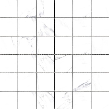 Piesa decorativa Elada Mosaic White, 30x30, alba, tip mozaic, 2901 Piesa decorativa Elada Mosaic White, 30x30, alba, tip mozaic, 2901