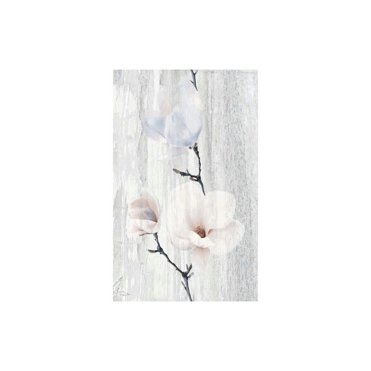 Piesa decorativa 5849 Pastel Magnolia Grey, 25x40 cm, Cutie 1.2 MP