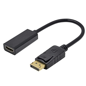 Adaptor Display Port la HDMI, negru, 0.15m Adaptor Display Port la HDMI, negru, 0.15m