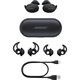 Casti Audio Sport In Ear Bose Earbuds, True Wireless, Bluetooth, Microfon, Autonomie 5 ore, Black
