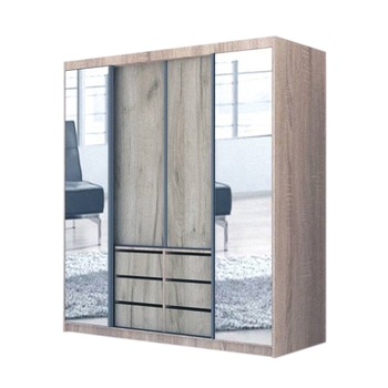 Dressing Genarom Day, Stejar Sonoma / Decor K002, 200 x 207 x 65 cm Dressing Genarom Day, Stejar Sonoma / Decor K002, 200 x 207 x 65 cm