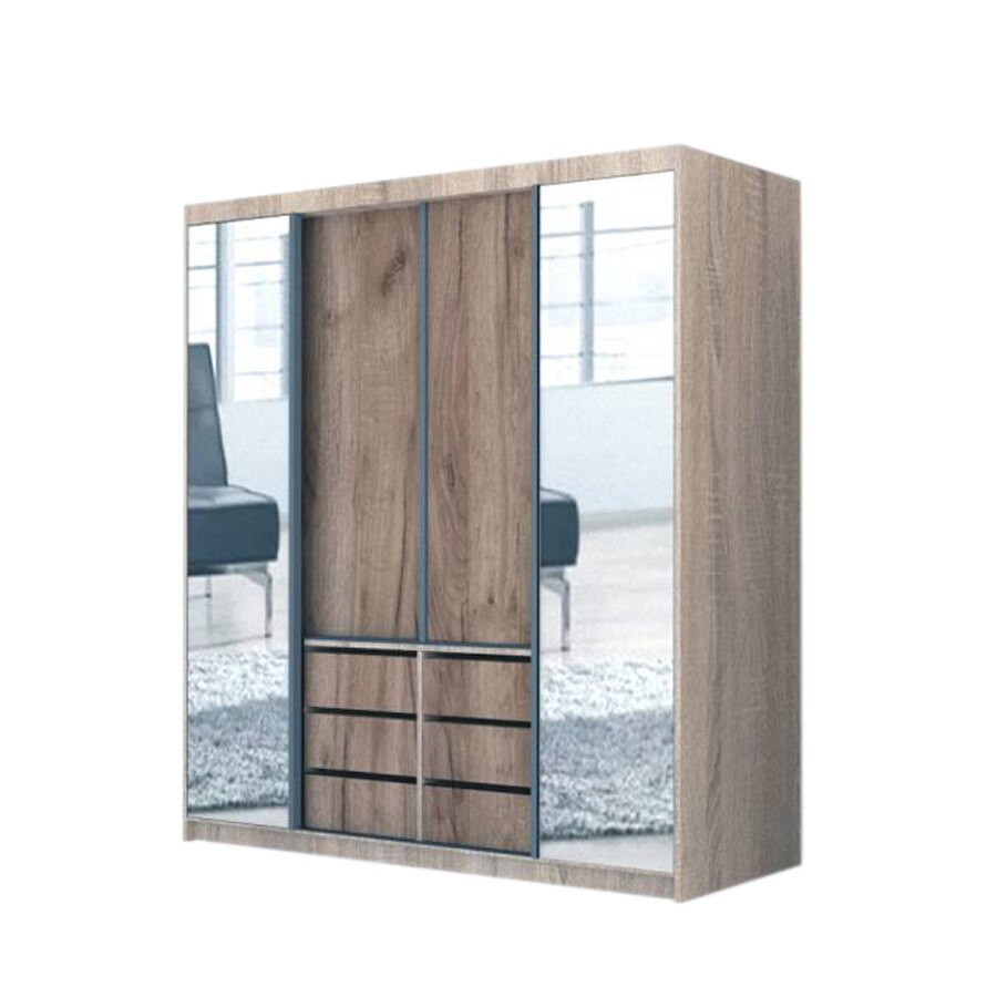 Dressing Genarom Day, Stejar Sonoma / Decor K004, 200 x 207 x 65 cm