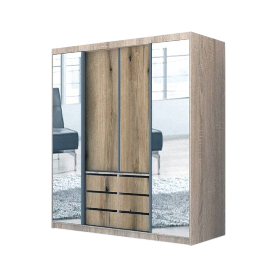 Dressing Genarom Day, Stejar Sonoma / Decor K365, 200 x 207 x 65 cm