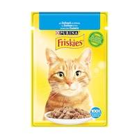 Hrana umeda pentru pisici Friskies Adult, Somon In Sos, 26 x 85g