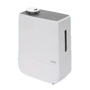Umidificator la rece cu ultrasunete Home , Putere 30 W , Reglare cu butoane tactile , Capacitate Rezervor 4 L , Alimentare 230 V Umidificator la rece cu ultrasunete Home , Putere 30 W , Reglare cu butoane tactile , Capacitate Rezervor 4 L , Alimentare 230 V