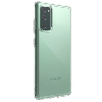 Husa Antisoc Hibrida Ringke Fusion PC pentru Samsung Galaxy S20 FE, Transparent Husa Antisoc Hibrida Ringke Fusion PC pentru Samsung Galaxy S20 FE, Transparent
