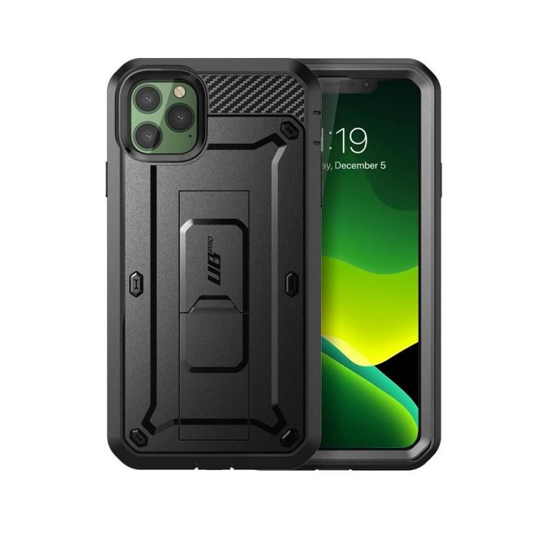 Carcasa 360 grade Supcase Unicorn Beetle Pro iPhone 12/12 Pro cu protectie display, Negru