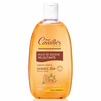 Ulei catifelant pentru baie si dus Roge Cavailles cu ulei de argan Bio, 750 ml Ulei catifelant pentru baie si dus Roge Cavailles cu ulei de argan Bio, 750 ml