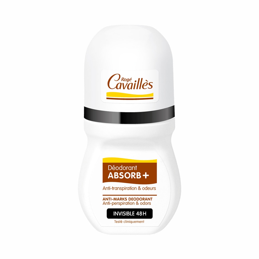 Deodorant roll on invizibil Roge Cavailles Absorb+, 50 ml