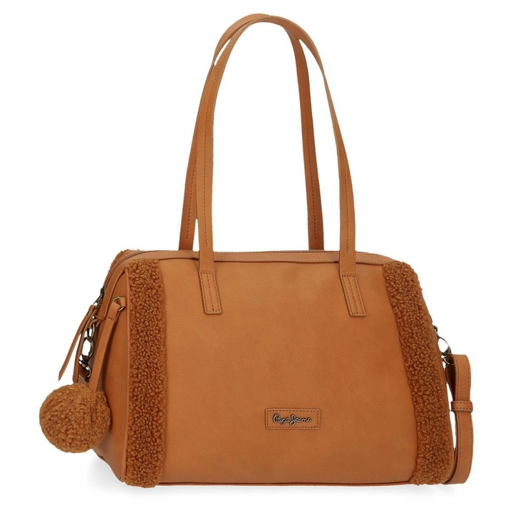Geanta mana 35 cm Pepe Jeans Pearl maro