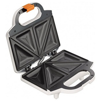 Aparat de sandwich Tefal SM155012, 700 W, alb Aparat de sandwich Tefal SM155012, 700 W, alb