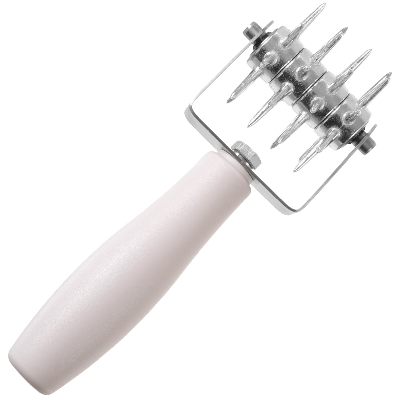 Rola cu pini pentru aluat Inox Hendi Profi Line, 80x210 mm