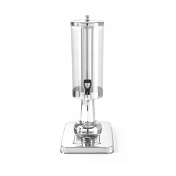 Dispenser suc 6 litri, suport inox, container din policarbonat, Hendi, robinet antipicurare, 415x315x490 mm Dispenser suc 6 litri, suport inox, container din policarbonat, Hendi, robinet antipicurare, 415x315x490 mm